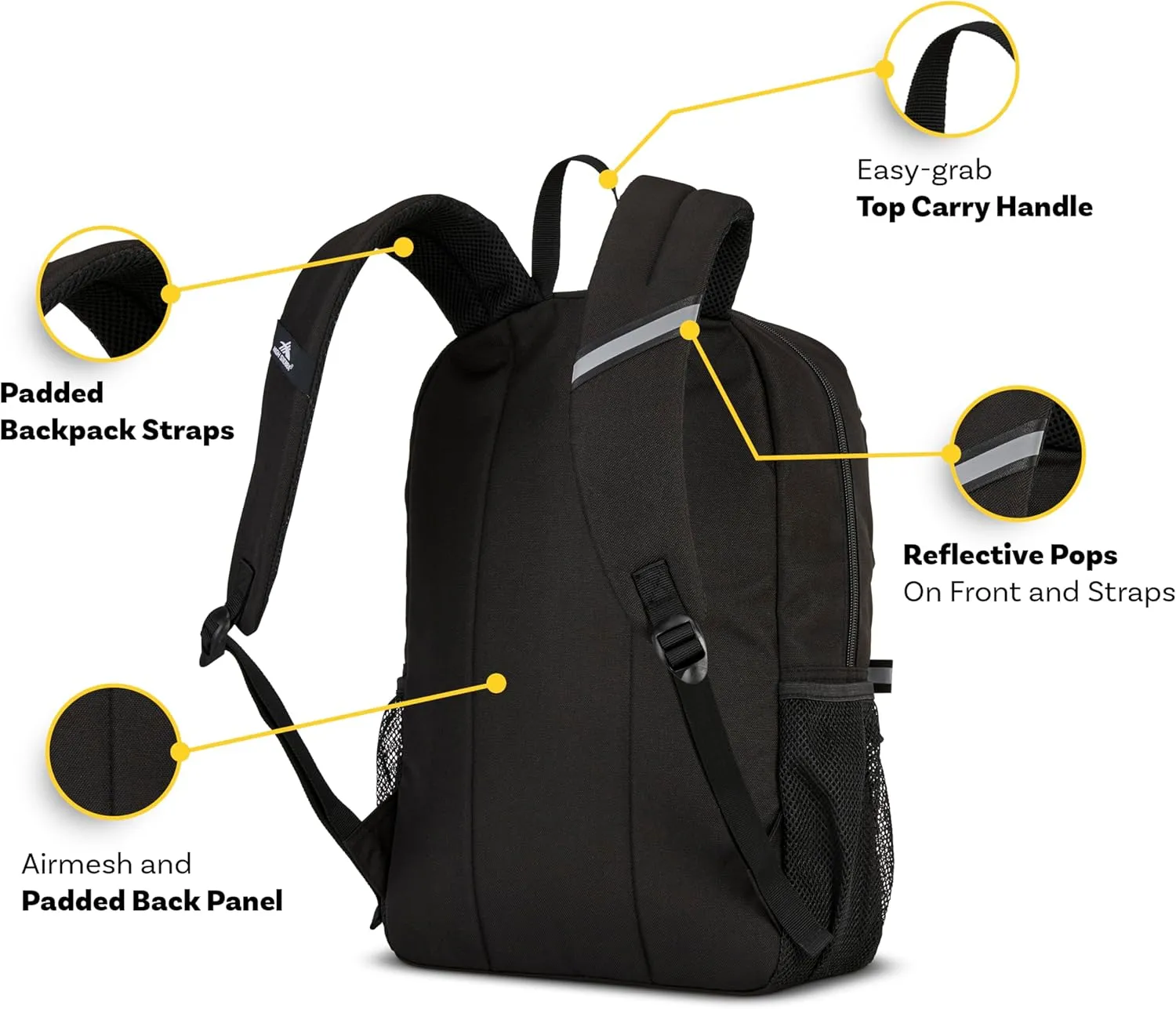 High Sierra Swoop Sg Backpack, Blue Waves, One Size