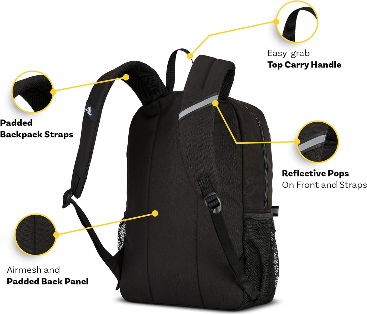 High Sierra Swoop Sg Backpack, Blue Waves, One Size