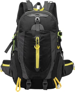 Hiking Backpack - Lightweight Waterproof Camping Daypack | Hydration Pack for Outdoor Sports, Large Travel Backpack for Hiking, Running, Cycling, College, Trekking, 19.69x12.6x6.3 inches