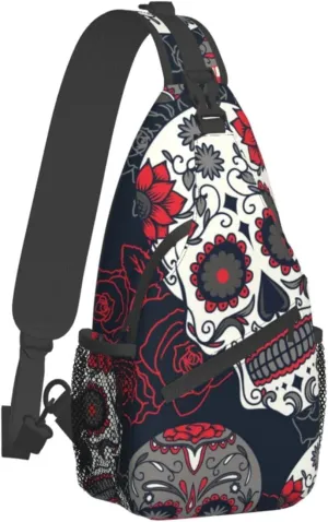 Hiking Daypacks Crossbody Shoulder Bag,Adjustable Strap High Capacity,For Men Women Outdoor Cycling Travel