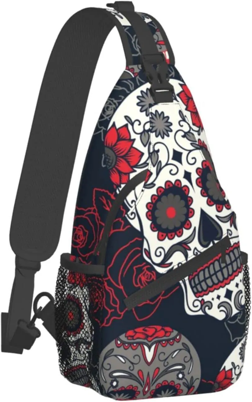 Hiking Daypacks Crossbody Shoulder Bag,Adjustable Strap High Capacity,For Men Women Outdoor Cycling Travel