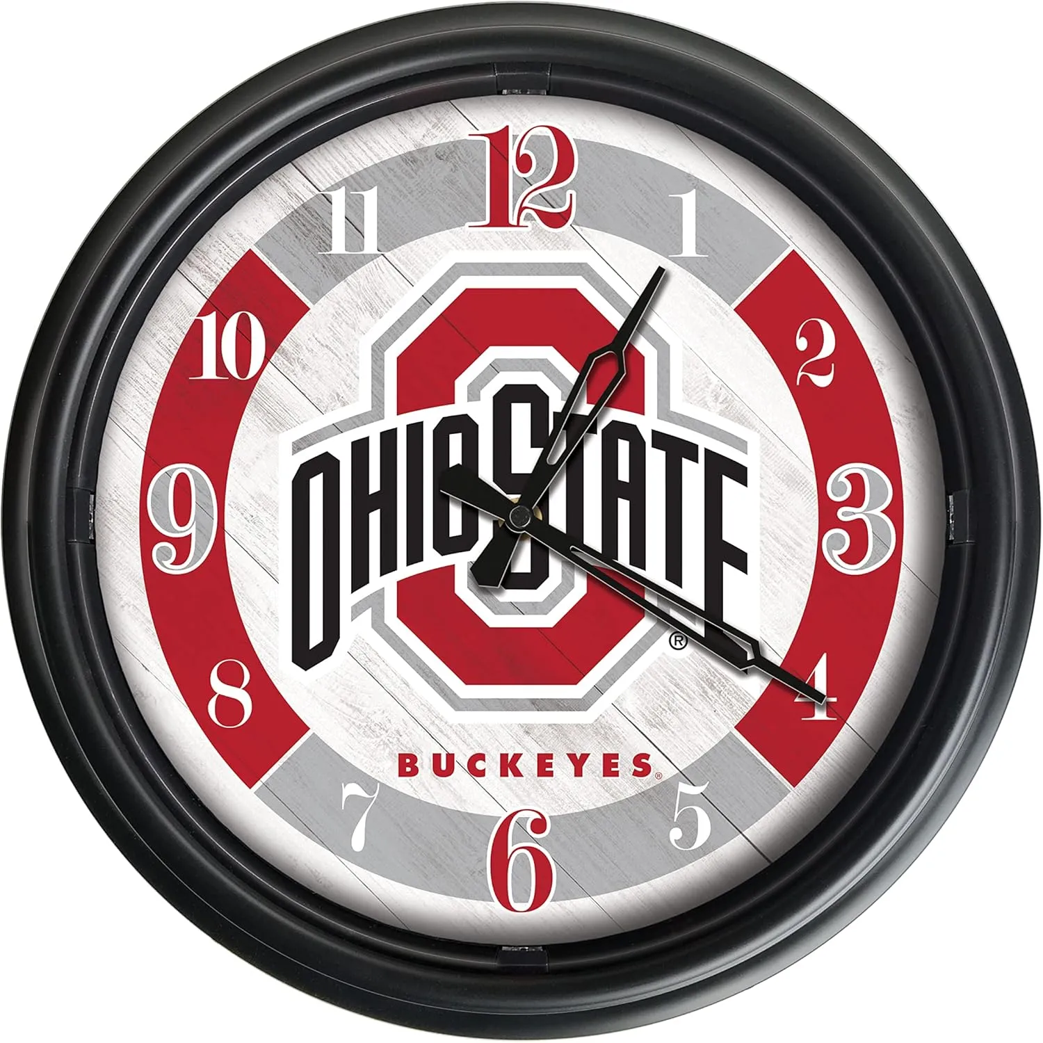 Holland Bar Stool Co. Ohio State University Indoor/Outdoor LED Wall Clock