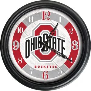 Holland Bar Stool Co. Ohio State University Indoor/Outdoor LED Wall Clock
