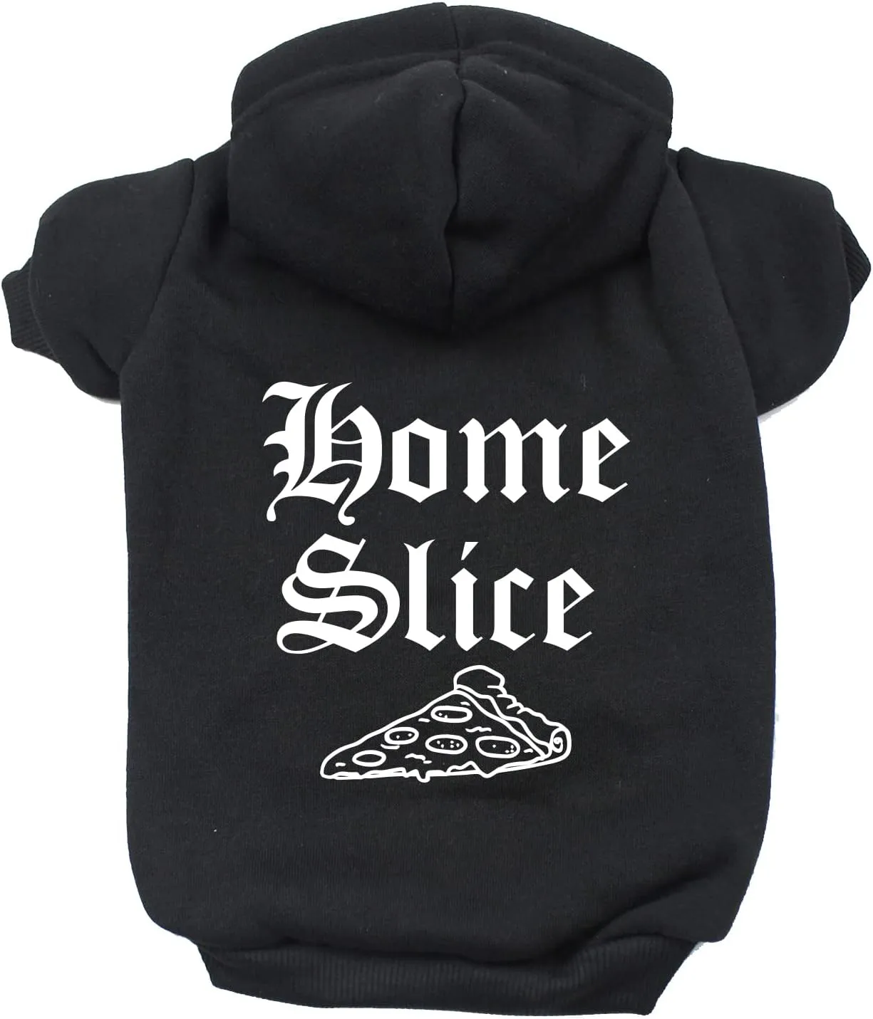 Home Slice Pullover Fleece Lined Dog Hoodie (Hooded Sweatshirt) Assorted Colors