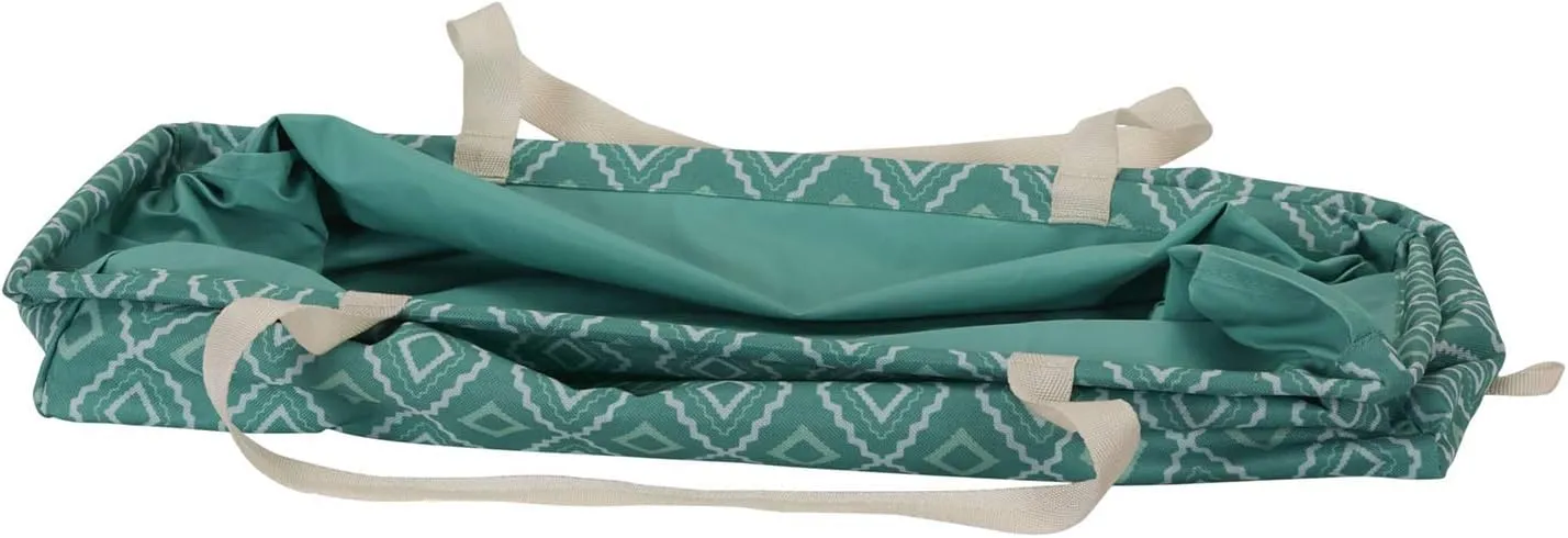 Household Essentials Classic, Teal Geo
