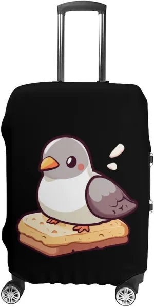 Hungry Pigeons Luggage Cover for Suitcase Luggage Protector Travel Bag Covers for Luggages