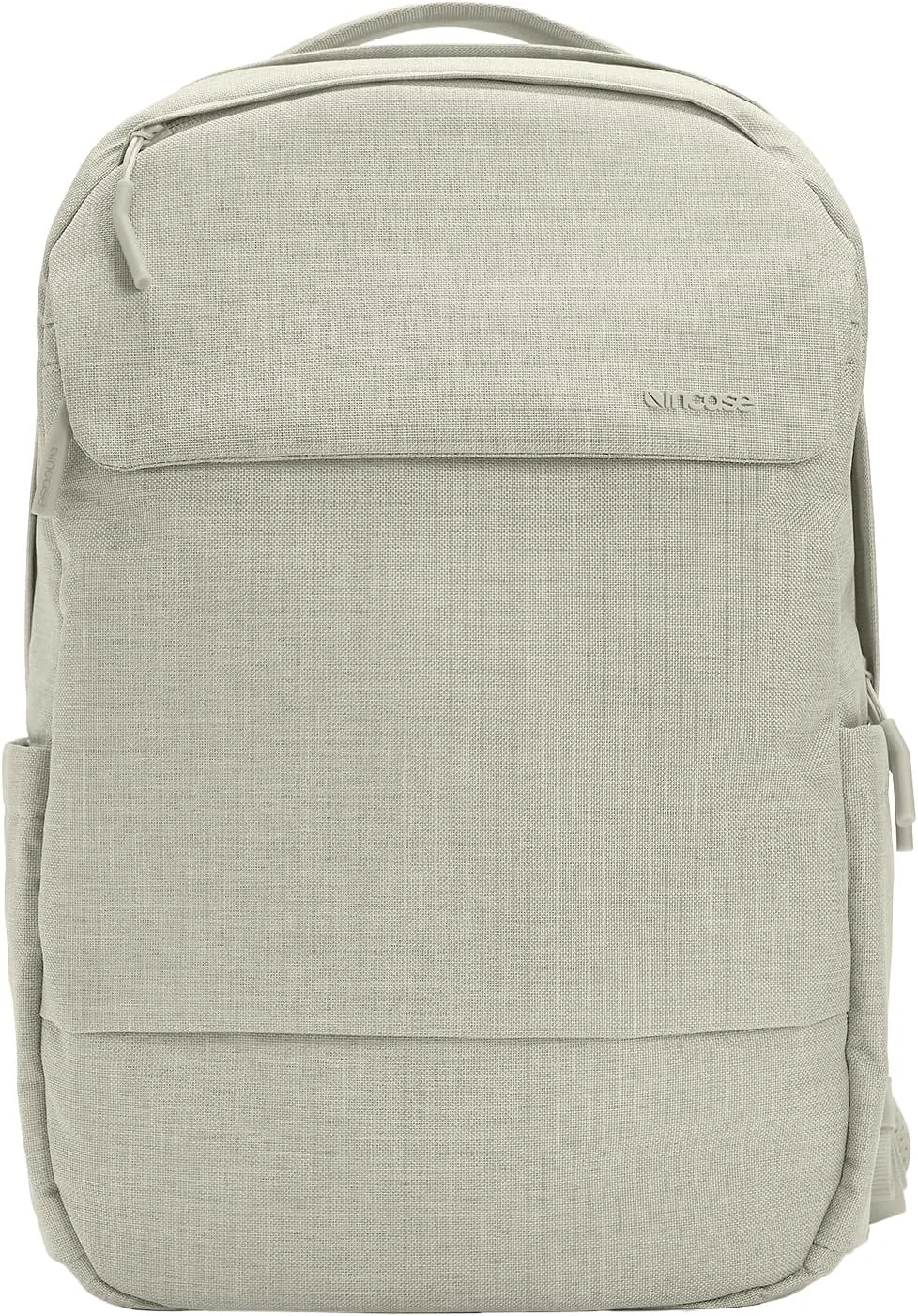 Incase Crosstown Backpack 20L – Durable Backpack Work, Travel & Daily Use – Faux Fur laptop pocket. External Zippered Pocket, Water Bottle Slips & Travel Pass-Through. Limestone