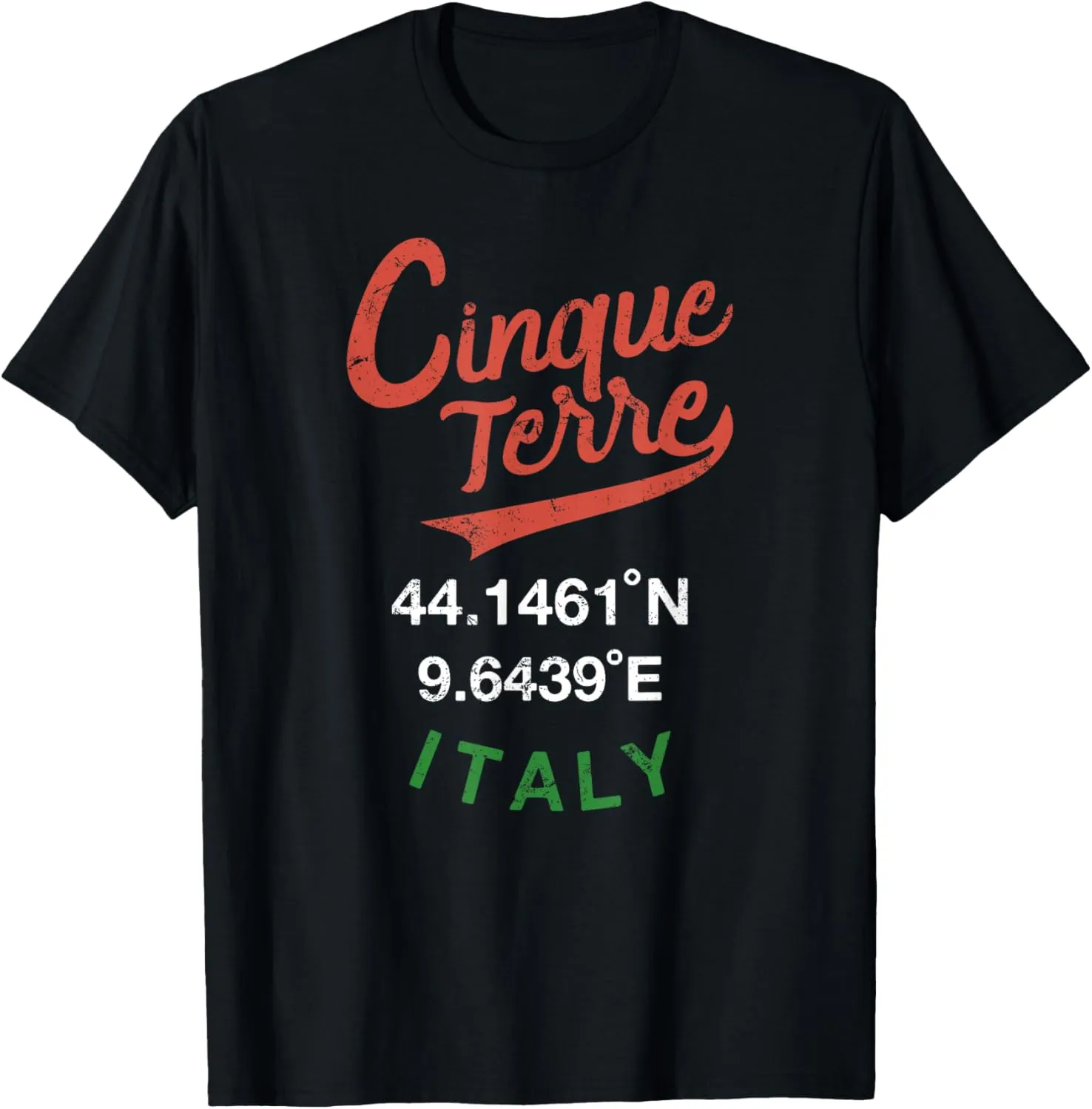 Italy Cinque Terre Italian Vintage T-Shirt