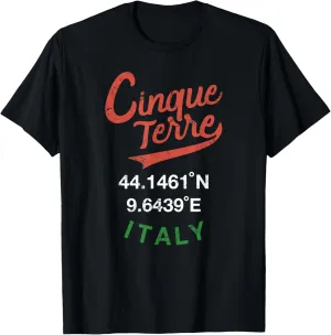 Italy Cinque Terre Italian Vintage T-Shirt
