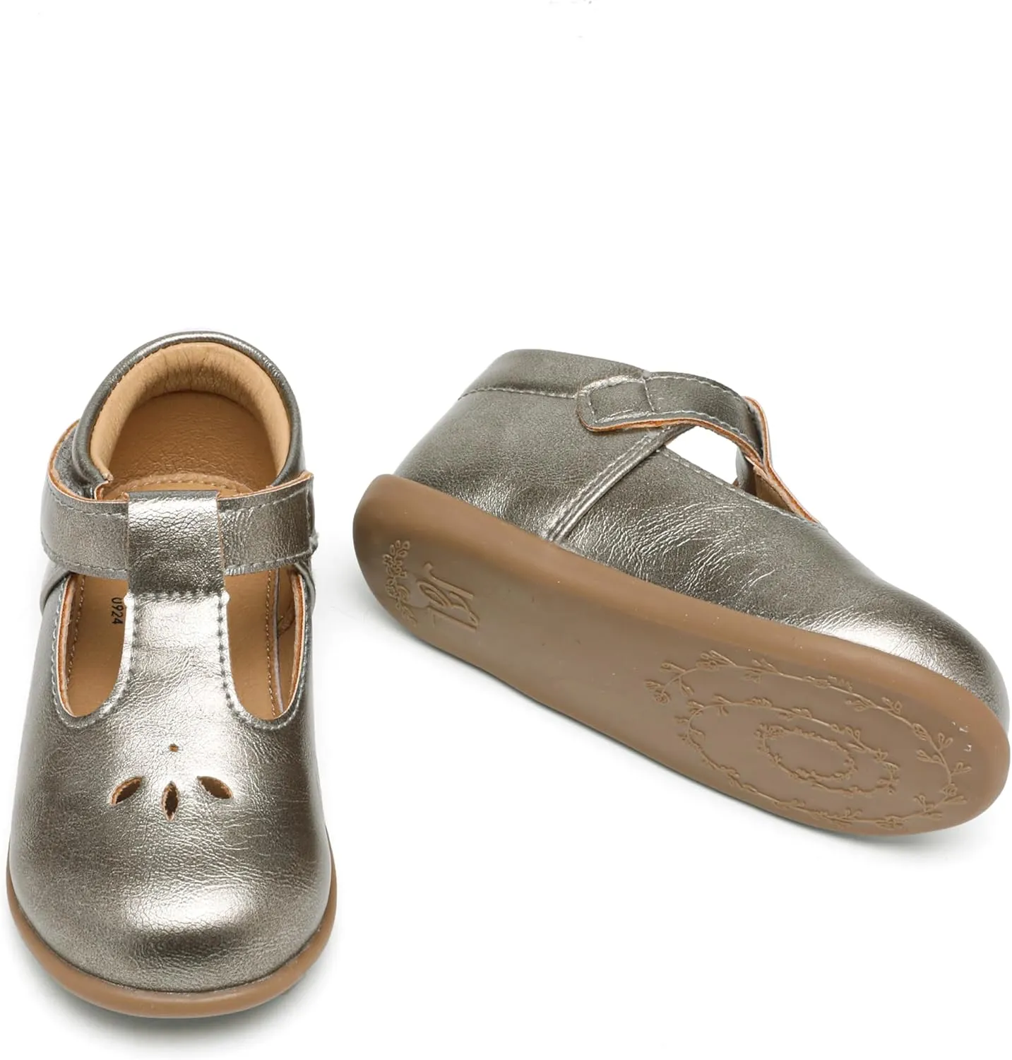 Jack & Lily Baby, Toddler & Kids Girls' Mary Jane Shoes – Soft Sole Dress Shoes for School, Party & Wedding