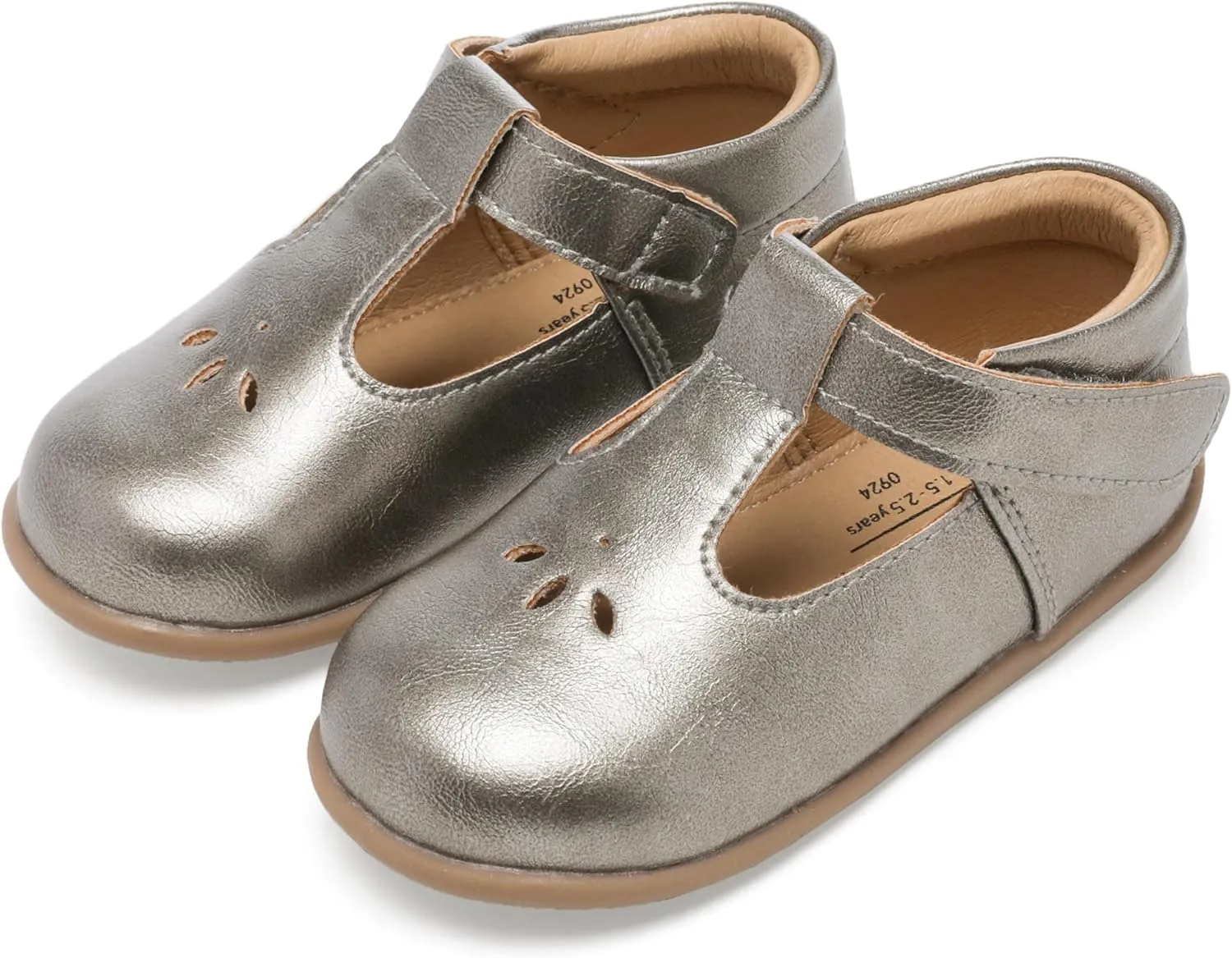 Jack & Lily Baby, Toddler & Kids Girls' Mary Jane Shoes – Soft Sole Dress Shoes for School, Party & Wedding