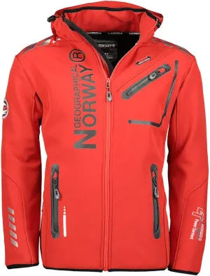Jacket Uomo Polyester Red XXL RAINMAN