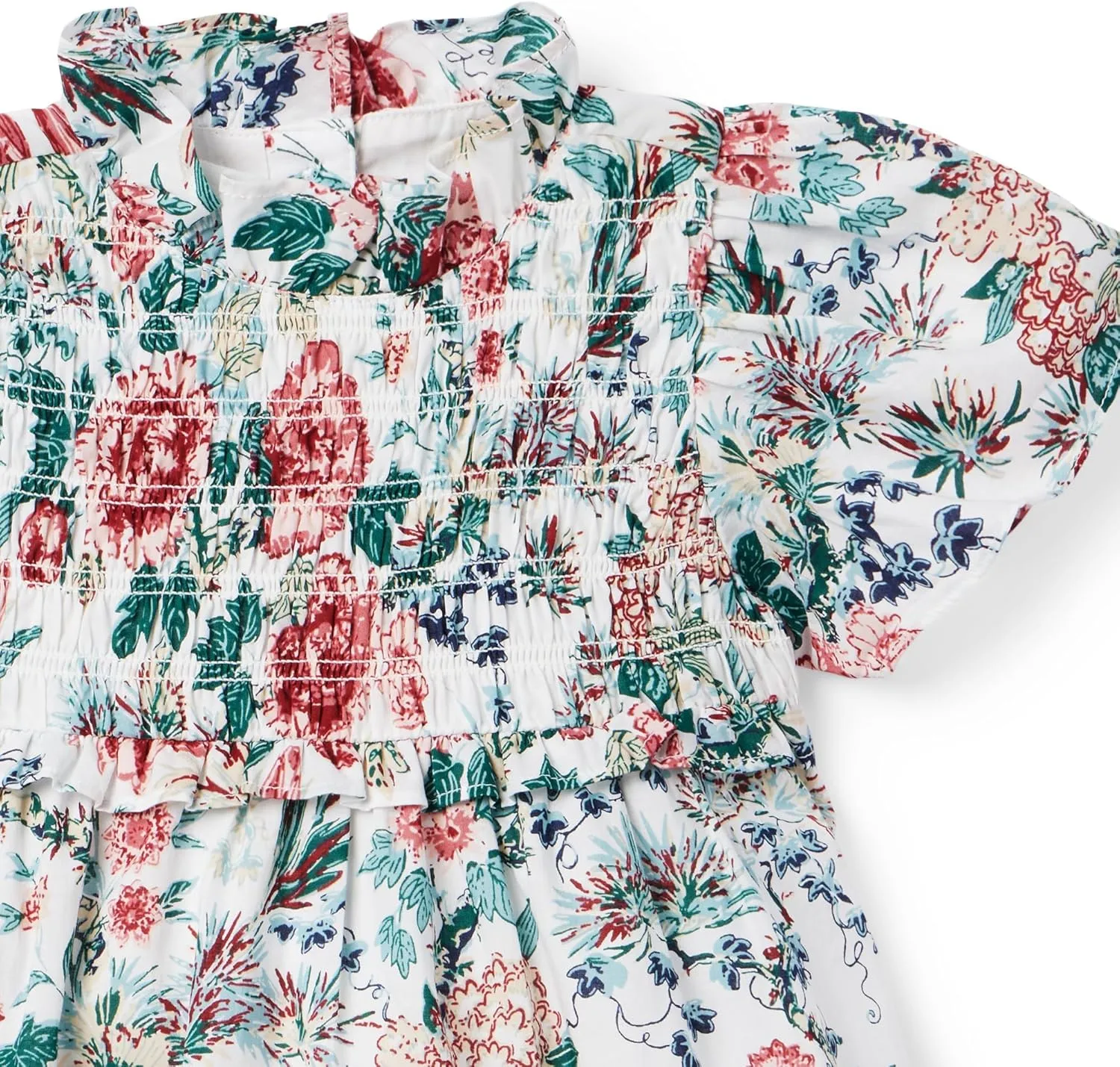 Janie and Jack Girl's Floral Dress (Toddler/Little Kids/Big Kids)