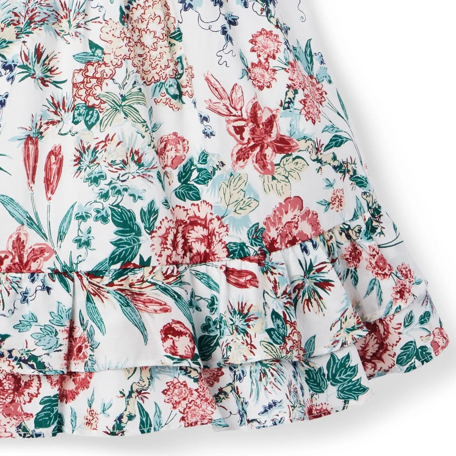 Janie and Jack Girl's Floral Dress (Toddler/Little Kids/Big Kids)