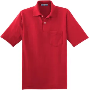 Jerzees 436P 50/50 Pocket Sport Shirt with SpotShield
