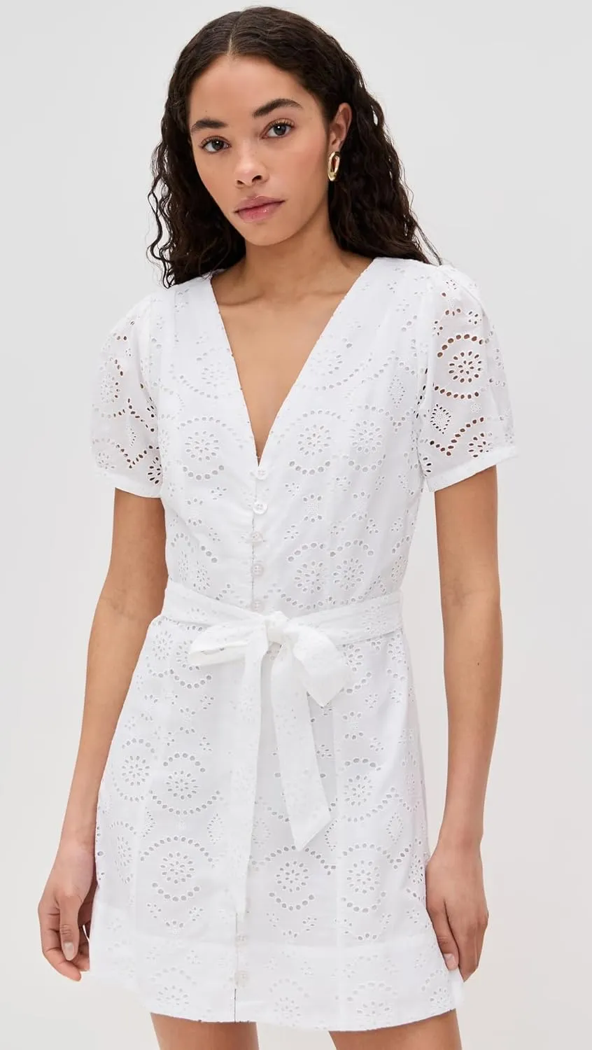 Joe's Jeans Women's The Halle Eyelet Mini Dress