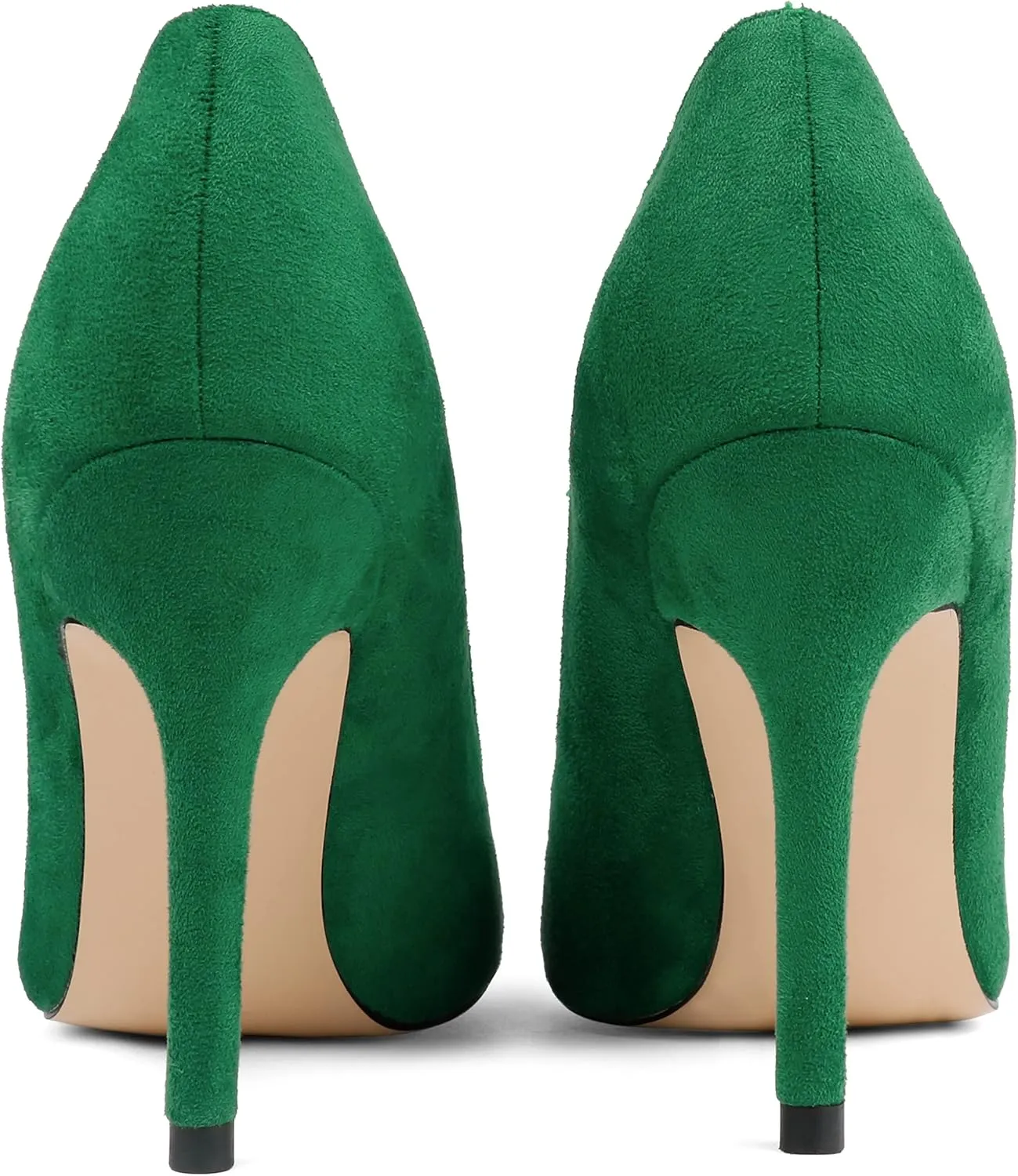 JOY IN LOVE Pumps for Women 3.5" Stiletto High Heels Pointy Toe Pumps Shoes