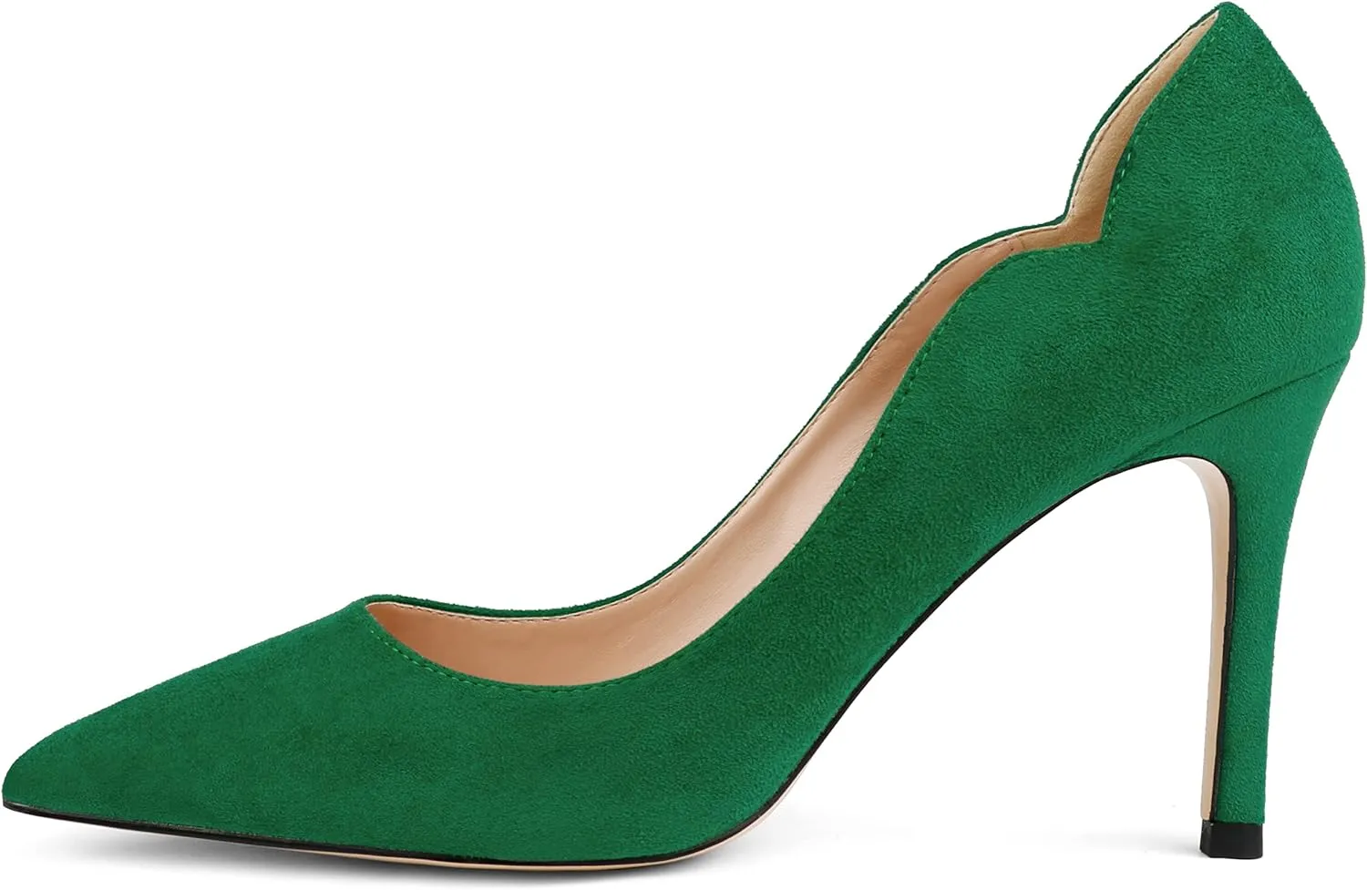 JOY IN LOVE Pumps for Women 3.5" Stiletto High Heels Pointy Toe Pumps Shoes