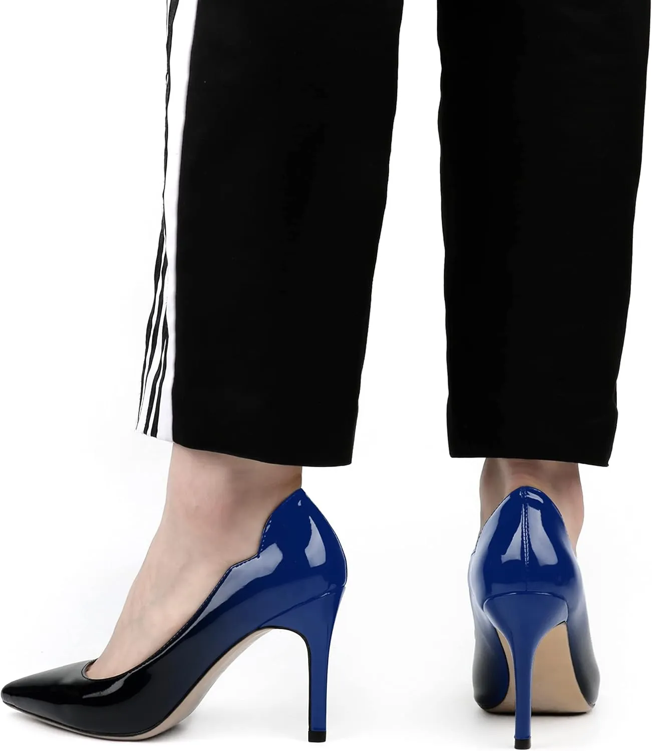 JOY IN LOVE Pumps for Women 3.5" Stiletto High Heels Pointy Toe Pumps Shoes