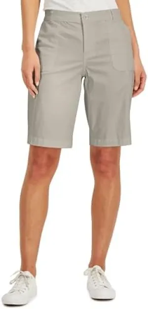 Karen S Womens Utility Pocket Shorts