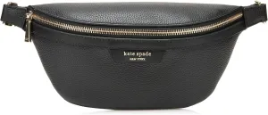 kate spade new york Hudson Pebbled Leather Belt Bag, Black