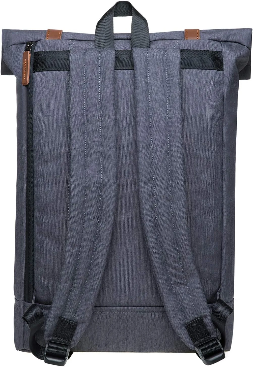KAUKKO Large Multipurpose Water-Repellent Backpack Satchel for Hiking Camping Travel with Laptop Compartment (05-2-grey)