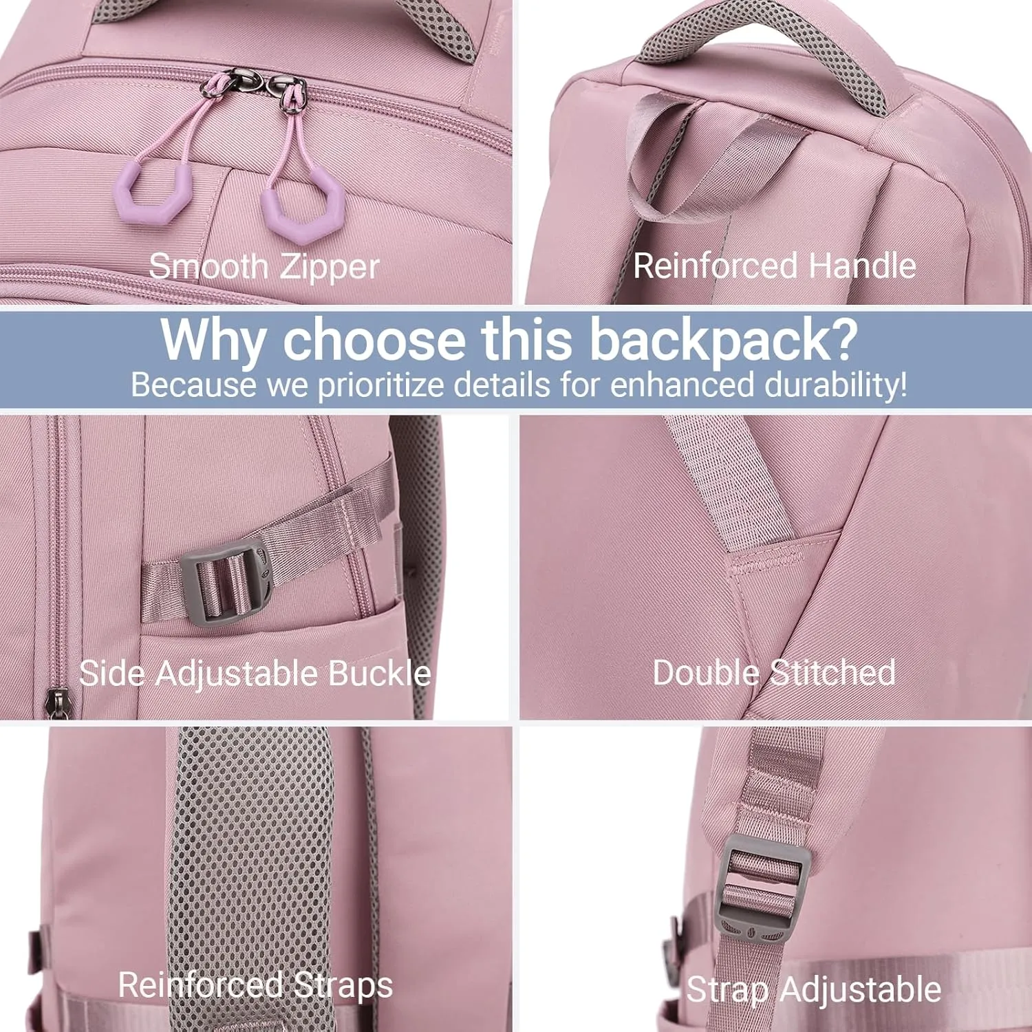 Kids Backpacks for School Teens Girls Cute Backpack for School Bookbag Women Travel Student Large Book Bag Boys, Blue