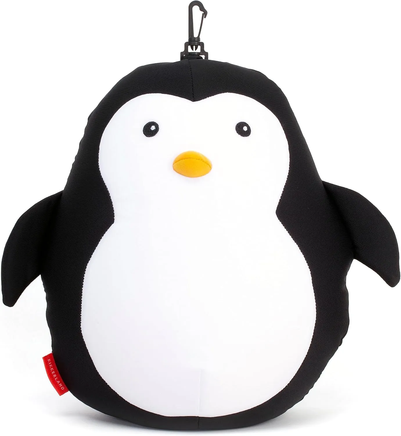 Kikkerland TT23 Zip Flip Travel Pillow, Penguin