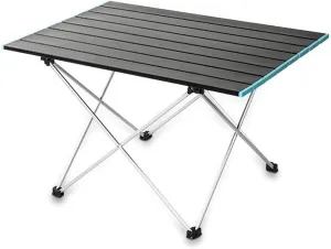 KIRANDY Outdoor Folding Table, Stand Camping Leisure Table, Aluminum Alloy Portable Folding Table