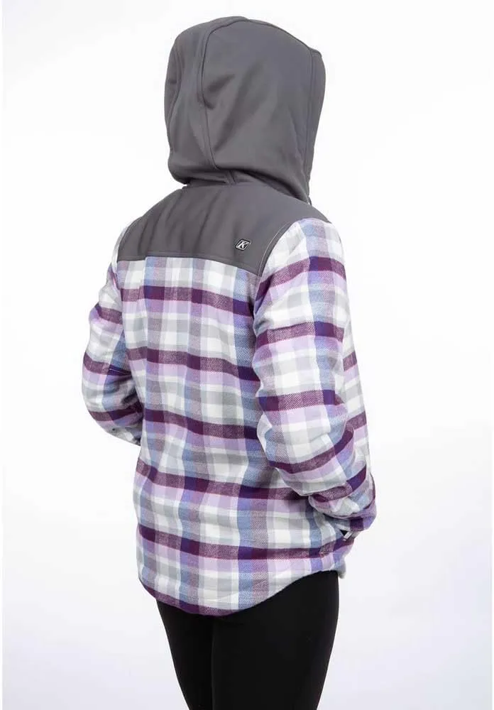 KLIM Women's Big Sky Fleece Lined Flannel Hoodie