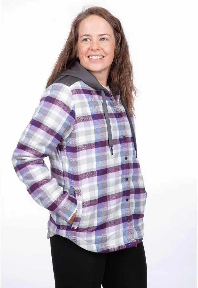 KLIM Women's Big Sky Fleece Lined Flannel Hoodie