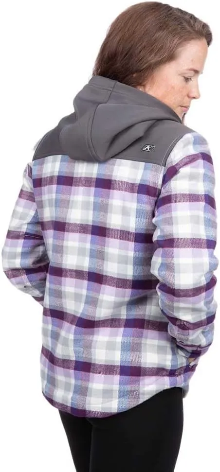 KLIM Women's Big Sky Fleece Lined Flannel Hoodie