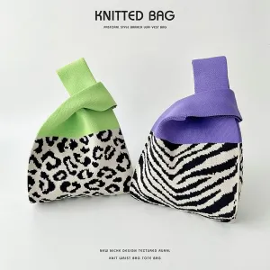 Knitted Large Capacity Totes Vest Commuting Shoulder Bags