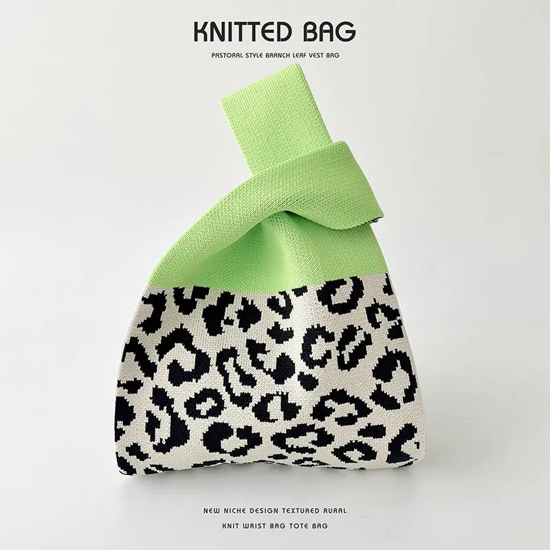 Knitted Large Capacity Totes Vest Commuting Shoulder Bags
