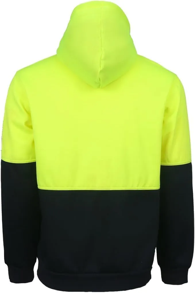Knox Nexon FR High Visibility Blemish Hoodies for Men & Women | Anti-Static 100% Cotton (US, Alpha, Large, Regular, Regular)