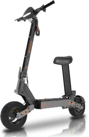 KUKIRIN G4/G2 Electric Scooter for Adults with Seat, 47 Miles Range, 43MPH Speed 2000W Powerful Motor, 11" Off-Road Tires, Foldable Commuting Electric Scooter with Dual Disk Brakes