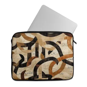 Laptop Sleeve Desert Ink Calligraphic Flow