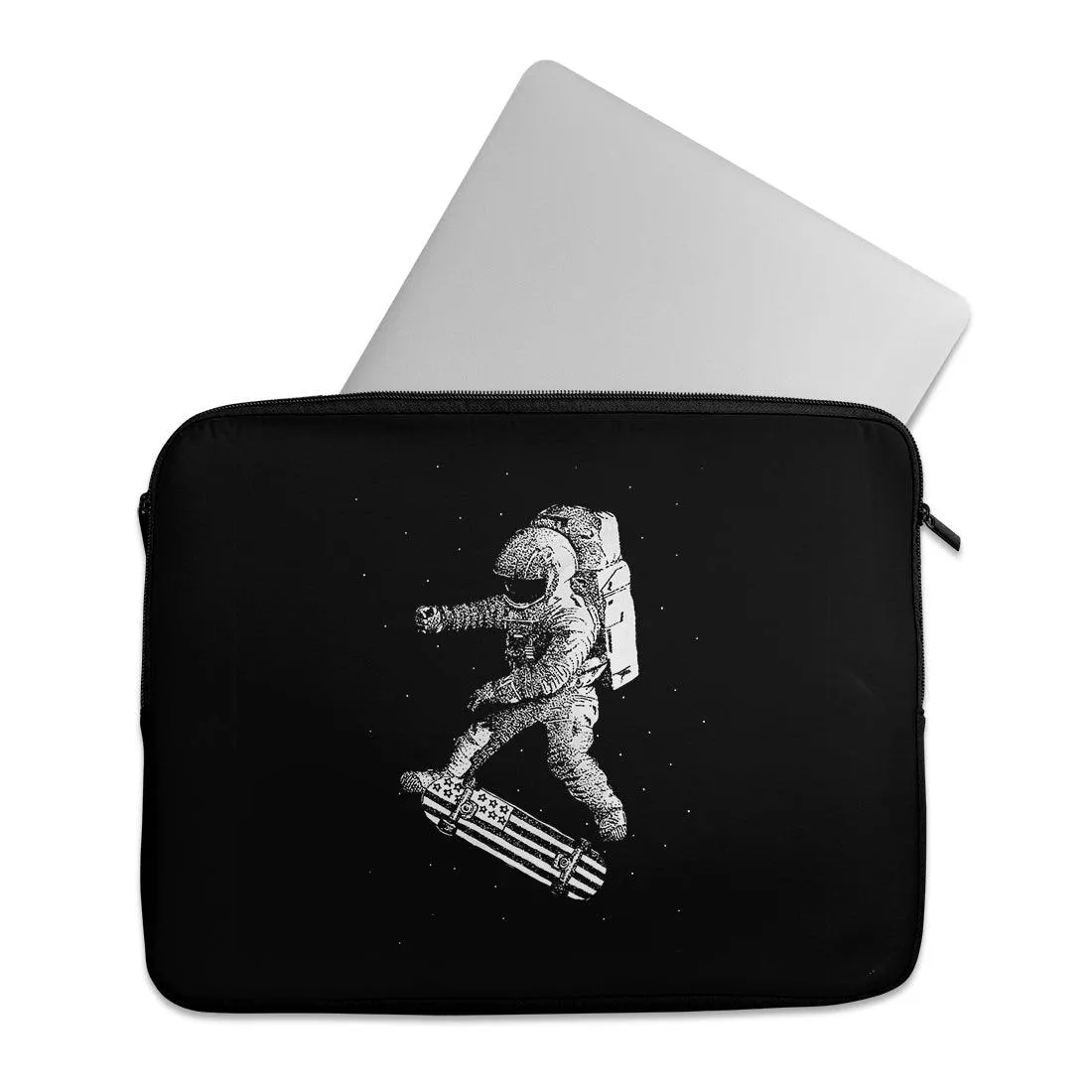 Laptop Sleeve Kickflip in space