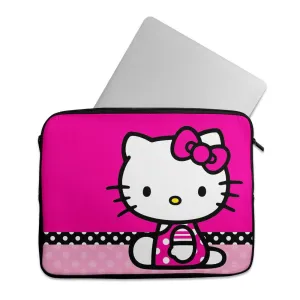 Laptop Sleeve Pink kitty