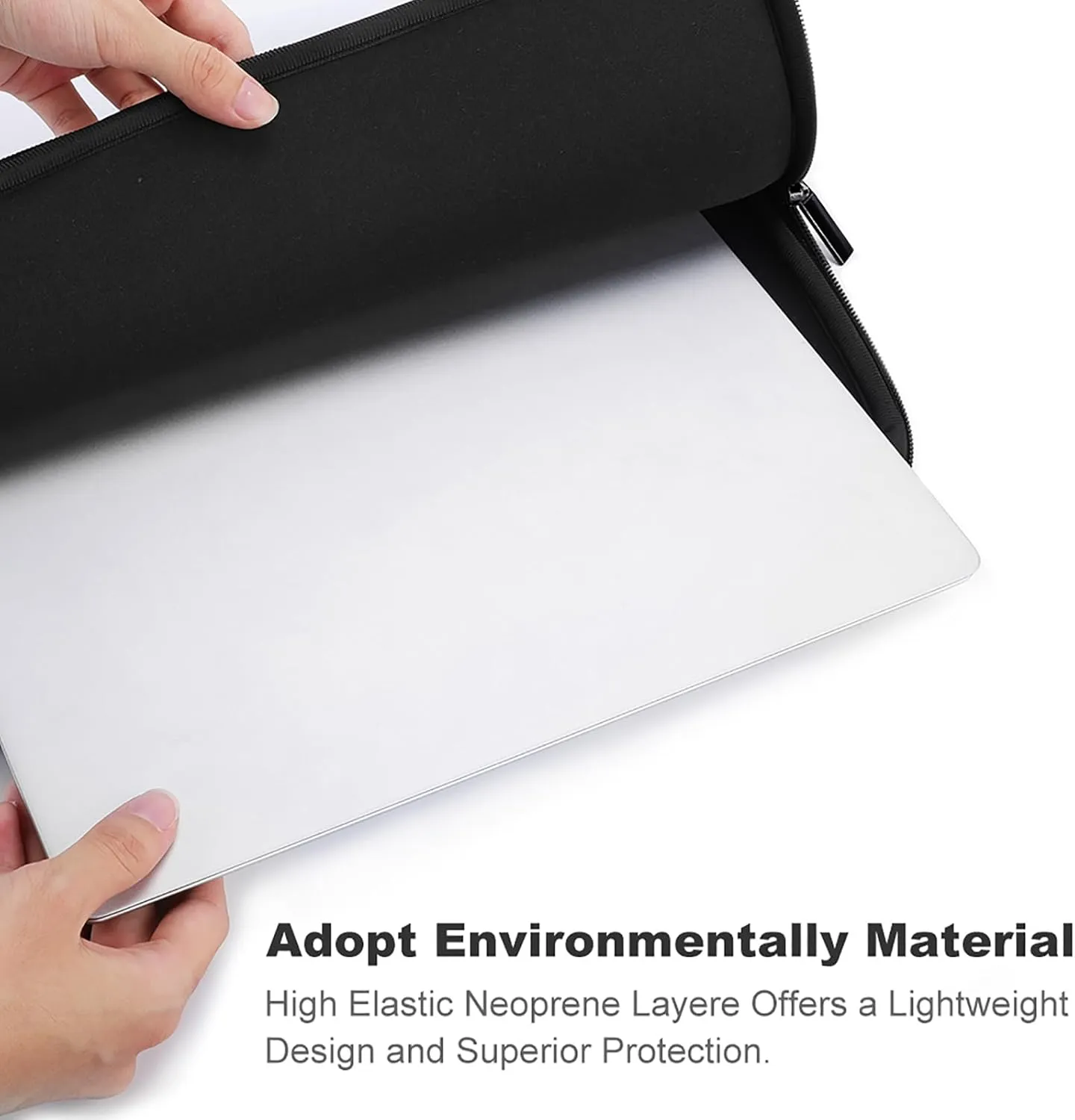 Laptop Sleeve, Portable Notebook Computer Handle Bag Waterproof Laptop Protective Bag Durable Briefcase