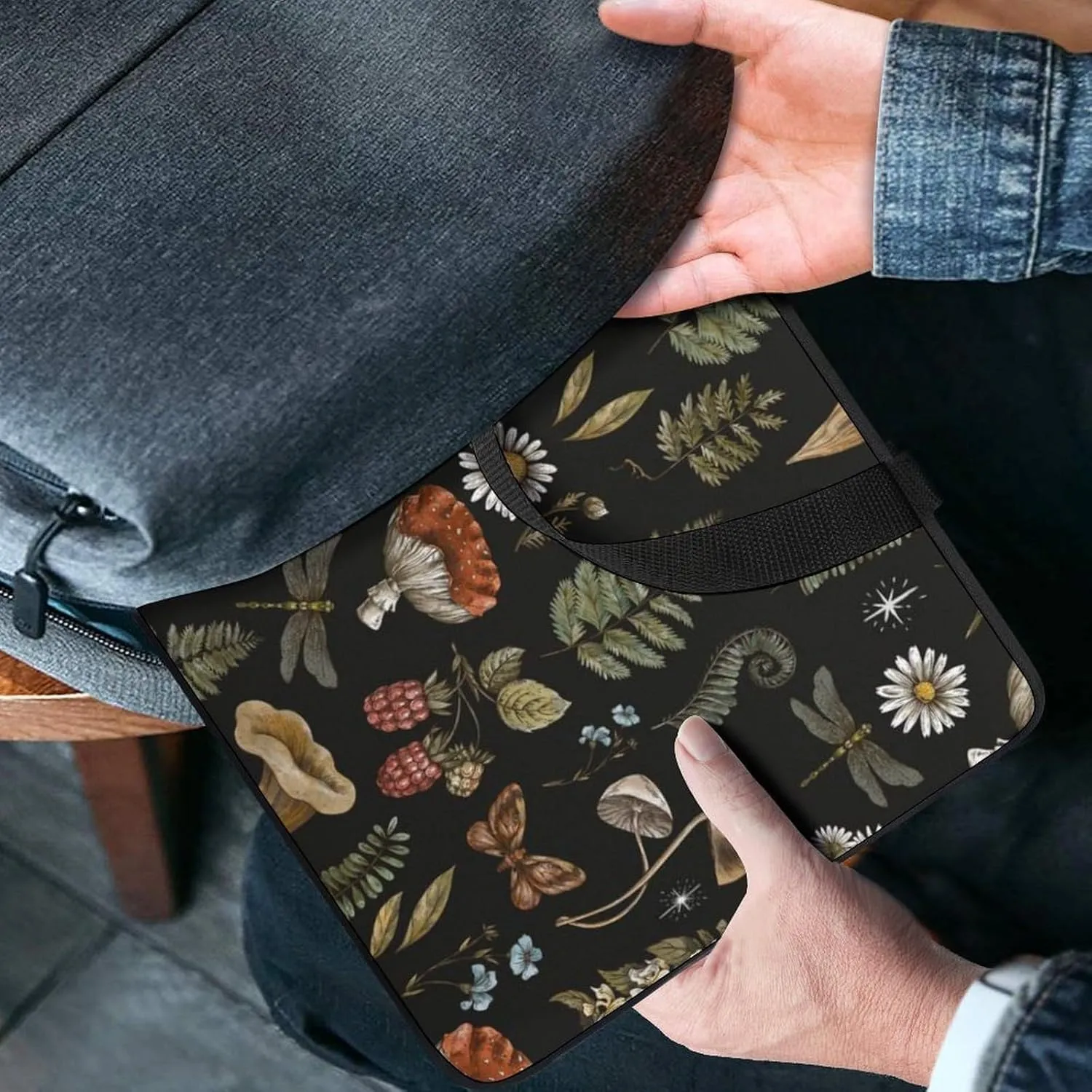 Laptop Sleeve, Portable Notebook Computer Handle Bag Waterproof Laptop Protective Bag Durable Briefcase