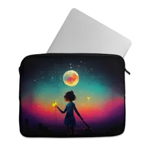 Laptop Sleeve Touching the Moon