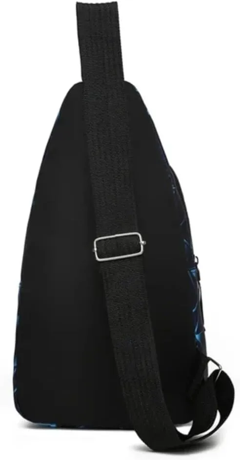 Large Capacity Outdoor Sports Crossbody Bag (Black)