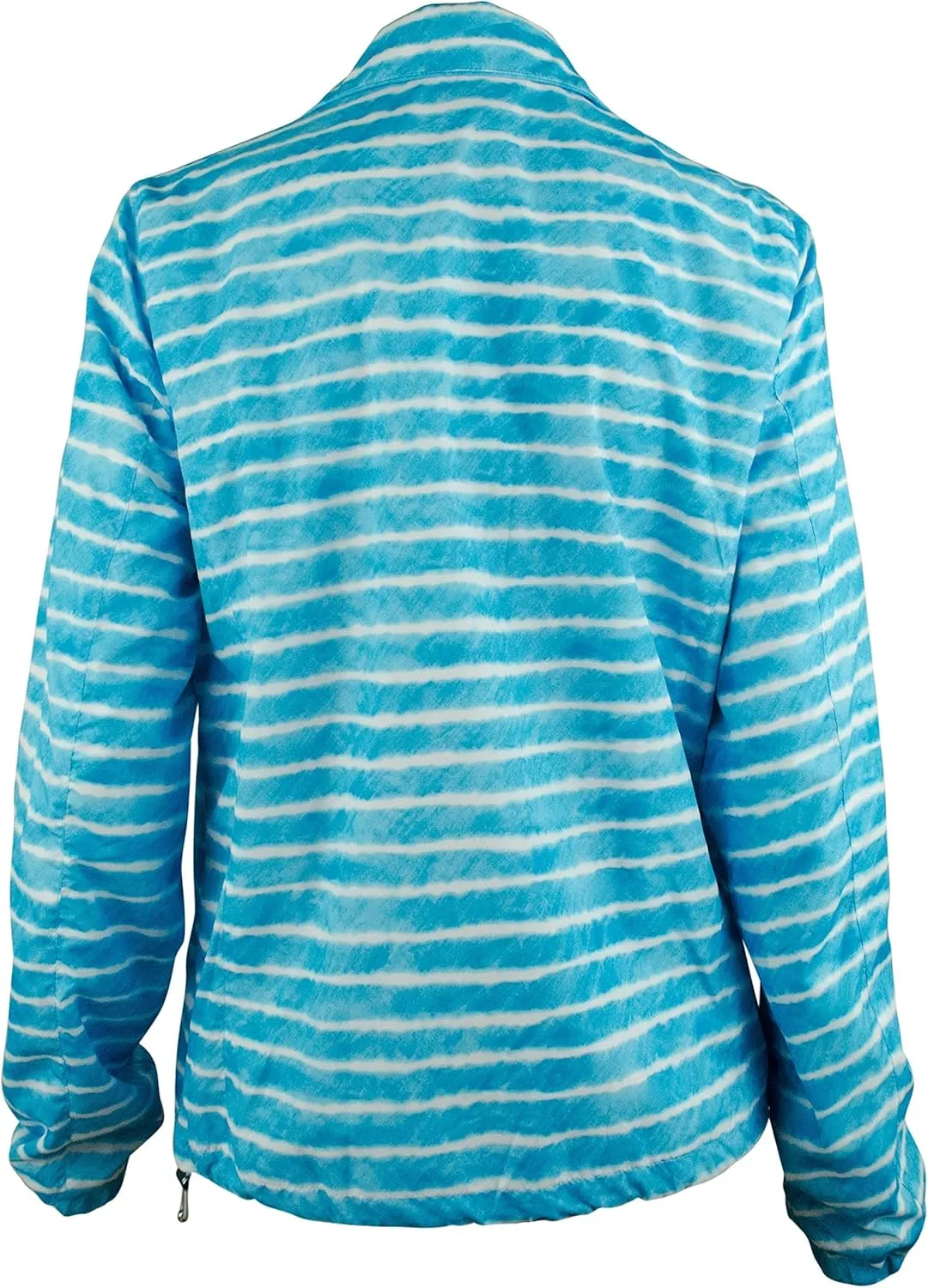LAUREN RALPH LAUREN womens Active Zip-up Striped Active Jacket