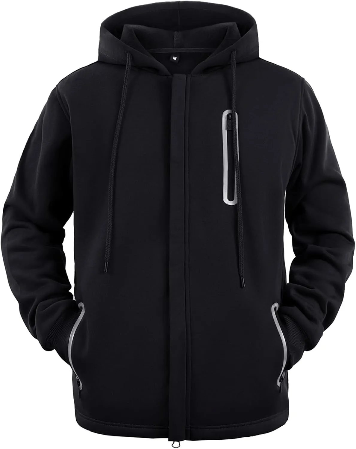 LBL Leading the Better Life Men's Zip Up Hoodie Long Sleeve Fleece Hooded Sweatshirt with Zipper Pockets