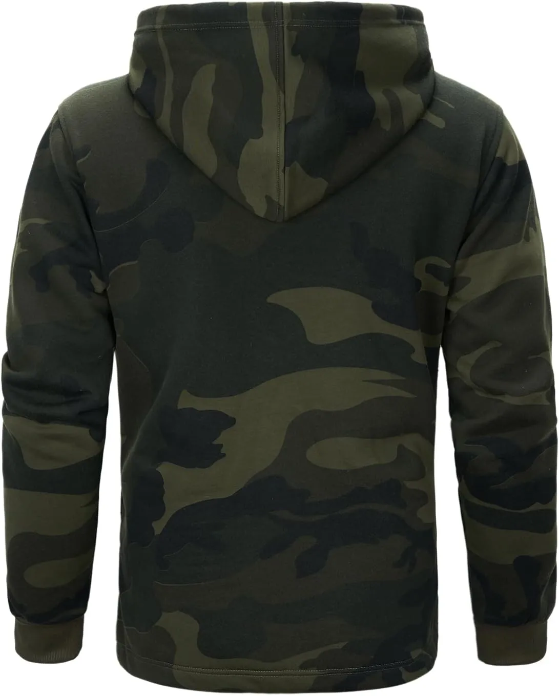 LBL Leading the Better Life Men's Zip Up Hoodie Long Sleeve Fleece Hooded Sweatshirt with Zipper Pockets