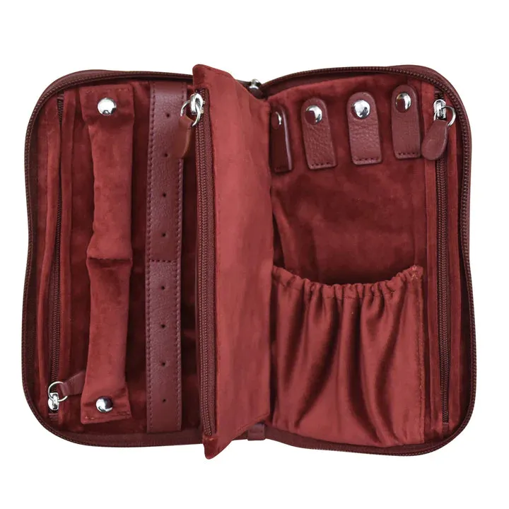 Leather Jewelry Travel Cases