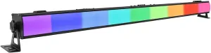 LED Stage Light Bar DMX - 40IN 60W 224LEDs RGB DJ Light Bar Sound Activated Auto Program Strobe 54 Modes DMX Light Bar Pixel Strip for DJ Party Concert Music Live Show Christmas Stage Lighting