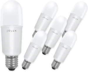 led Stick Lights for Enclosed Fixture,Led bulbs100 Watt Equivalent,5000K Daylight,1500 LM,E26 Medium Screw Base,High Lumen Light Bulb,Non-Dimmable, 6 Count (Pack of 1)………