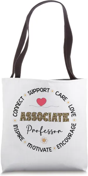 Leopard Associate Professor Appreciation Week back to school Tote Bag